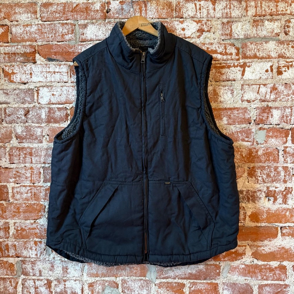 Lee Men's black denim Vest